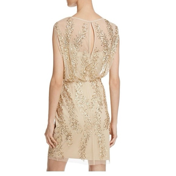 Aidan Mattox
Beaded Cap Sleeves Sheath Cocktail Dress size 10 - Picture 15 of 15